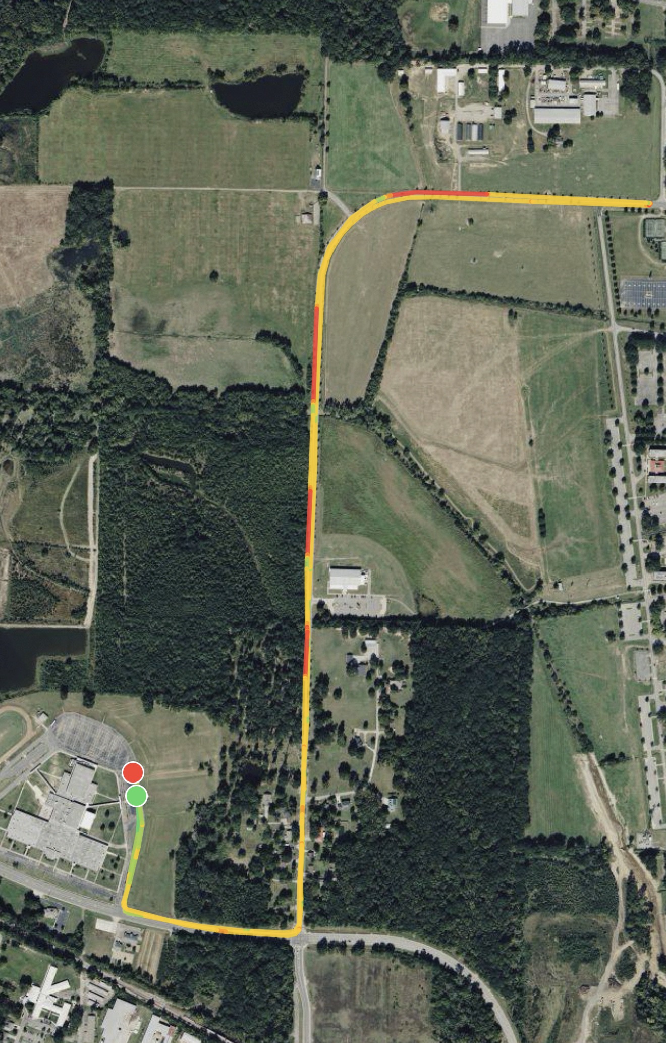 Course map for Super Hero 5k